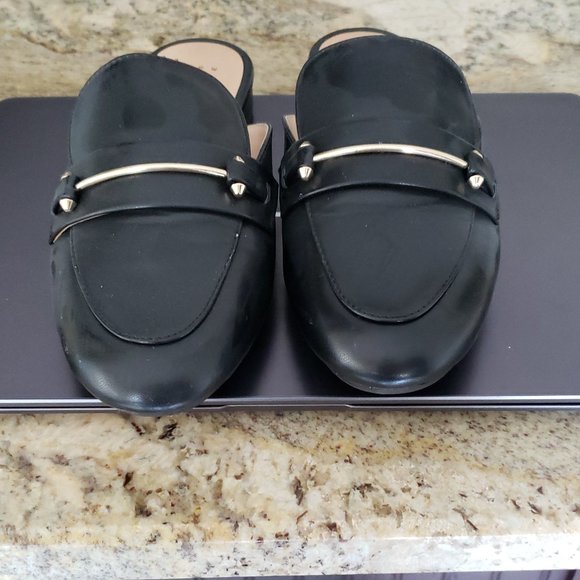 Women's Black Mules - Picture 1 of 5